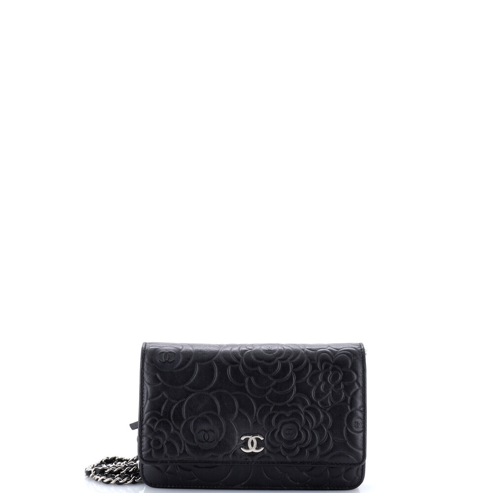 Chanel Wallet on Chain Camellia Lambskin